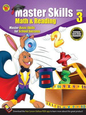 cover image of Math & Reading Workbook, Grade 3